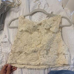Peppermayo Cream Textured Top